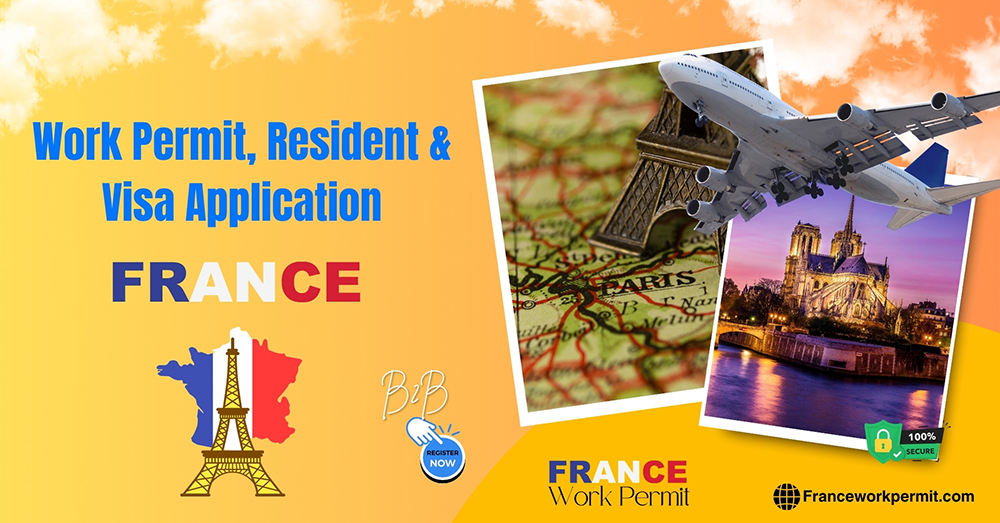 France Work Permit Visa & Business Resident Visa Requirements for Guyanese Citizens