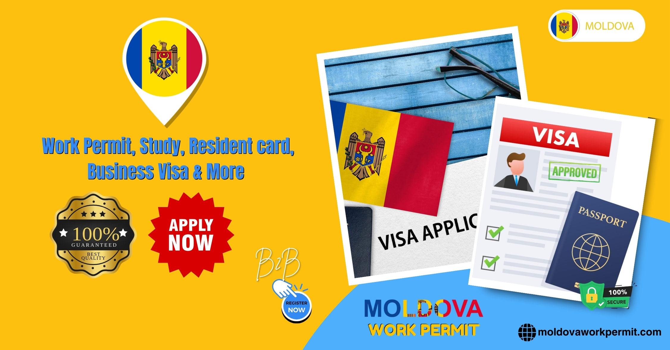 Moldova Work Permit Visa and Business Resident Visa Requirements for Citizens of Seychelles